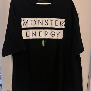 Monster Energy Black Short Sleeve Tee